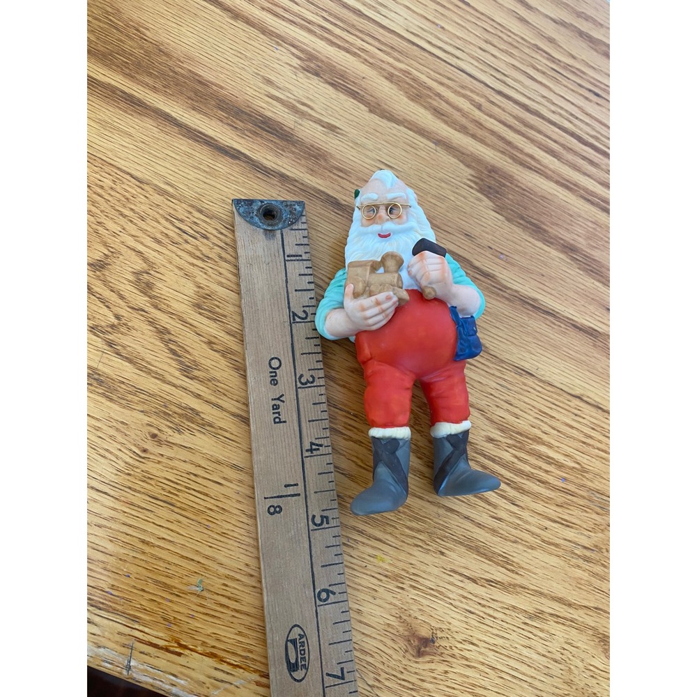 Hallmark Keepsake Ornament 1986 On the Right Track Santa Christmas P Dutkin - Picture 4 of 7